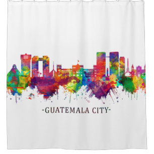 Cortina Para Box Guatemala City Guatemala Skyline