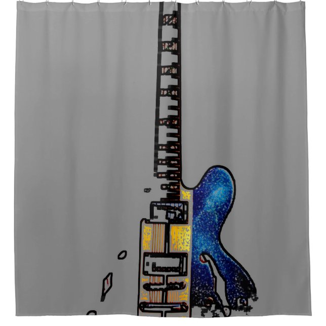 Cortina Para Box Guitar 4 sccnm (Frente)