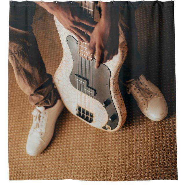 Cortina Para Box Guitarra Incrível (Frente)