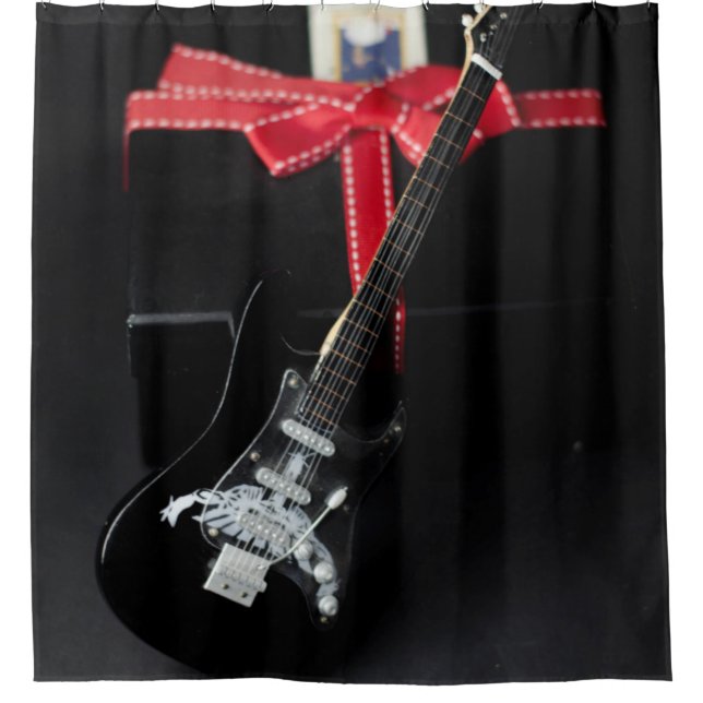 Cortina Para Box Guitarra Incrível (Frente)