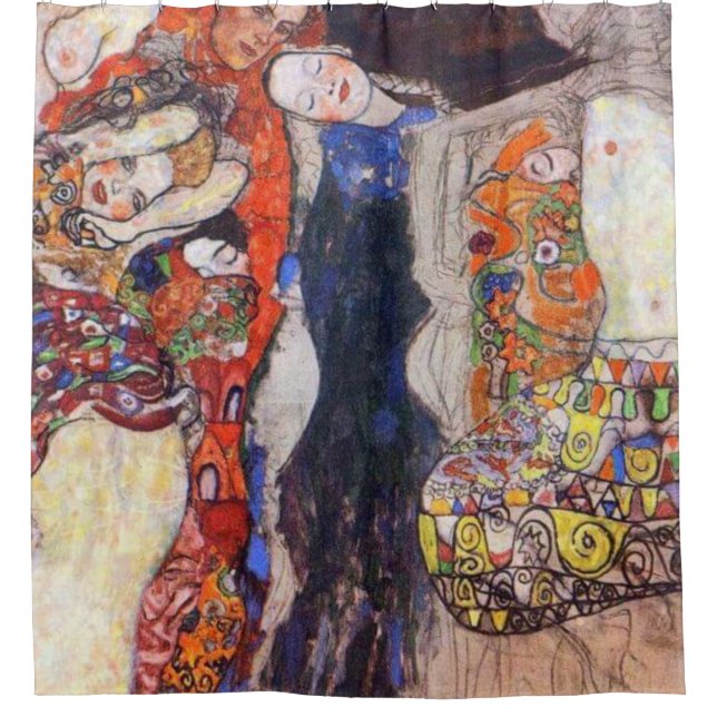 Cortina Para Box Gustav Klimt - A Noiva (Frente)