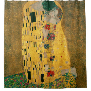 Cortina Para Box Gustav Klimt é a pintura do beijo
