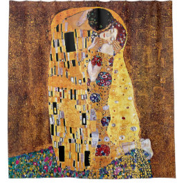 Cortina Para Box Gustav Klimt - O Beijo - Vintage Art Nouveau