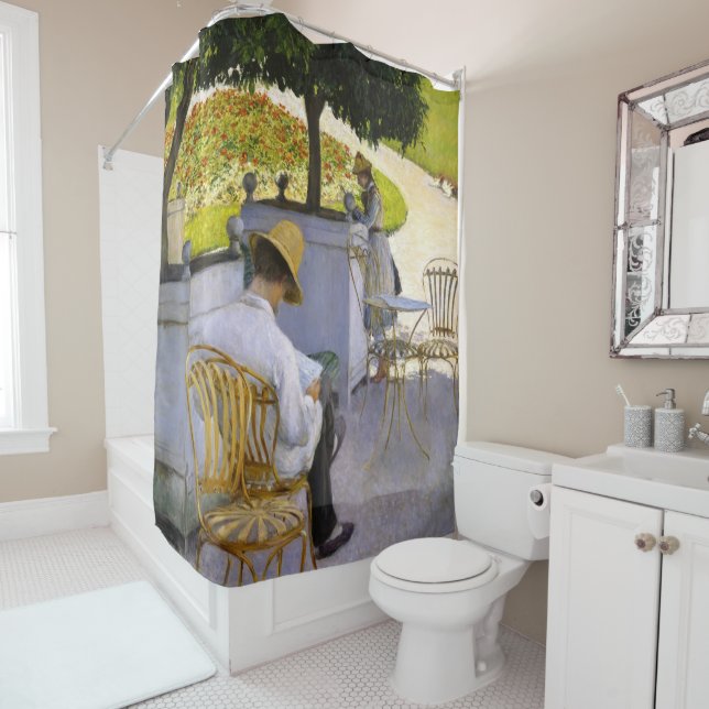 Cortina Para Box Gustave Caillebotte - As Árvores Laranja (In Situ)