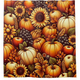 Cortina Para Box Halloween/Outono/Outono/Abóbora