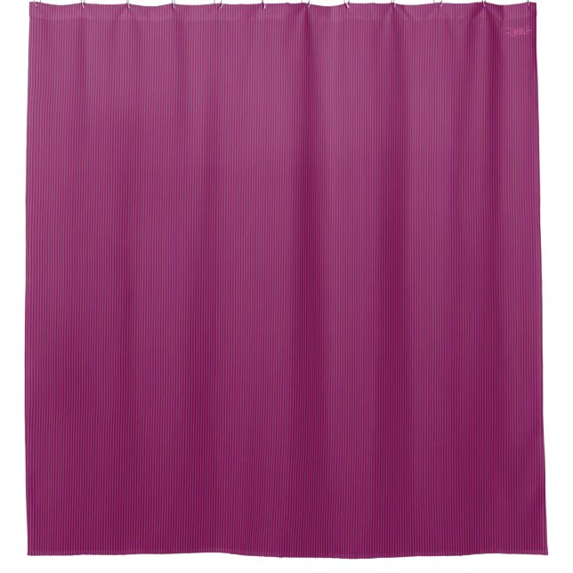 Cortina Para Box HAMbyWG Raspberry Faixa Fina (Frente)