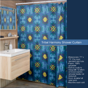 Cortina Para Box Harmonia Tribal