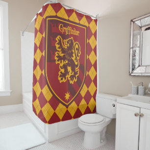 Cortina Para Box Harry Potter Gryffindor House Pride Crest