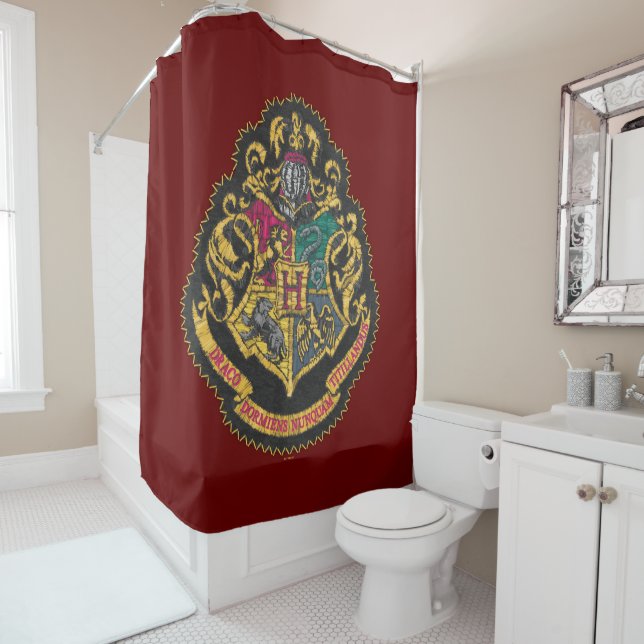 Cortina Para Box Harry Potter | Hogwarts Crest (In Situ)