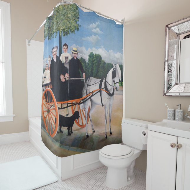 Cortina Para Box Henri Rousseau - La Carriole du pere Junier (In Situ)