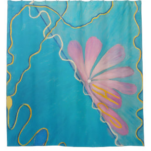 Cortina Para Box Hilma af Klint Abstrato Vintage Love - Eros I