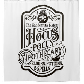 Cortina Para Box Hocus Pocus Apothecary