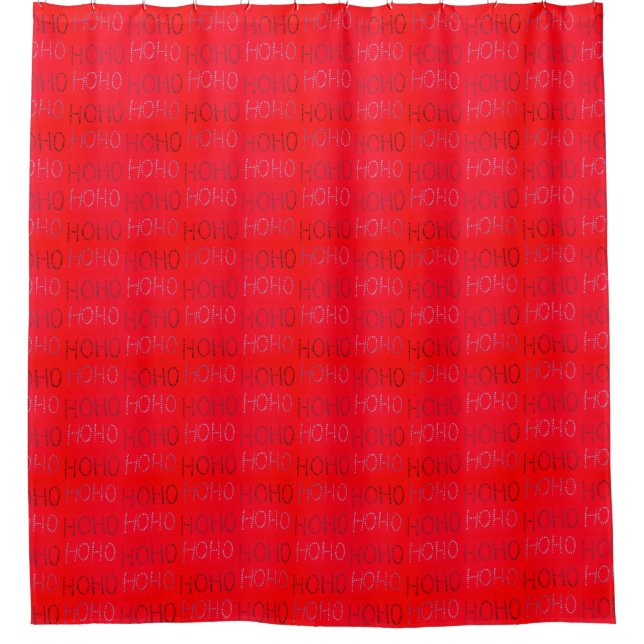 Cortina Para Box Hohoho Christmas Sage green Wrappaper (Frente)