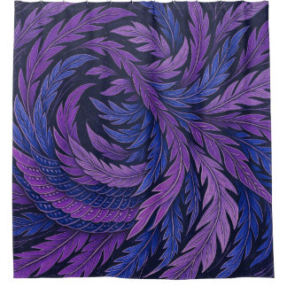 Cortina Para Box Hokusai Phoenix Motif Japanese Art Shower Curtain