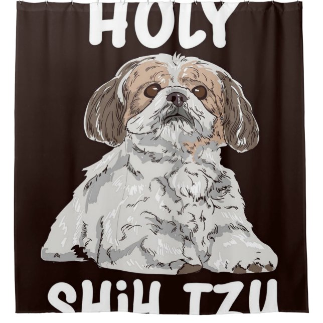 Cortina Para Box Holy Shih Tzu Cute Shih Tzu (Frente)