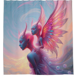 Cortina Para Box Hüterinnen des Himmels – Elara & Vireya