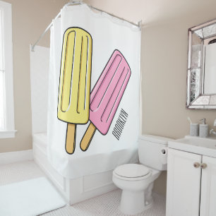 Cortina Para Box Ice pop cartoon