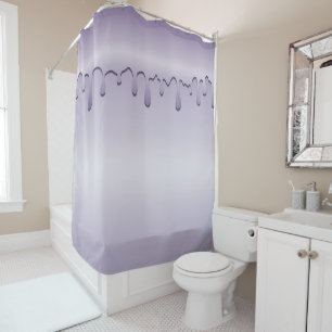 Cortina Para Box Icy Purple Lavanda Drip Glam Girly