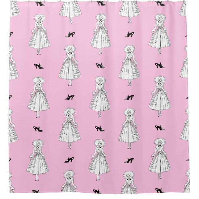 Cortina Para Box Ilustração de Moda do 1920 Georges Barbier (Frente)