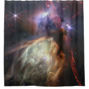 Cortina Para Box Imagem JWST de estrelas Rho Ophiuchi