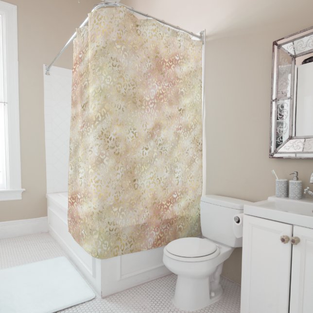 Cortina Para Box Impressão rosa-rosa-rosa brilhante Rosa-Blush Dour (In Situ)