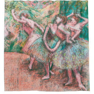 Cortina Para Box Impressionista da cena do Balé Edgar Degas