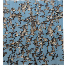 Cortina Para Box Incrível Patos de inverno no voo