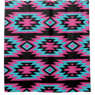 Cortina Para Box Índio étnico-americano: Aztec Motifs.