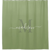Inicial Personalizável e Nome Profundo Verde