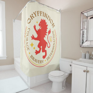 Cortina Para Box Insígnia de Orgulho da Casa GRYFFINDOR™ Leão Verme