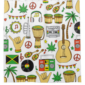 Cortina Para Box Instrumentos Musicais: Reggae Sem Olhos