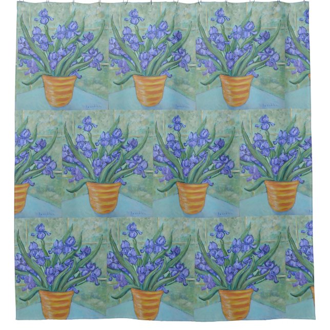 Cortina Para Box Iris (Frente)