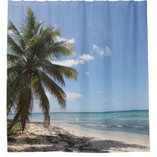 Cortina Para Box Isla Saona Caribe Chá de Praia do Paraíso