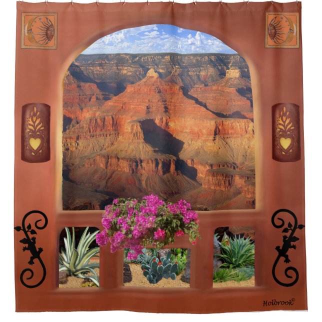 CORTINA PARA BOX JANELA PARA O GRAND CANYON (Frente)