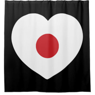 Cortina Para Box Japão Sinalizador Japonês Heart