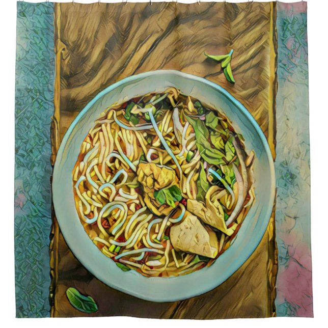 Cortina Para Box Japonês Ramen Lovers (Frente)