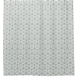 Cortina Para Box Jardim dourado  Treliça - Sage Calm