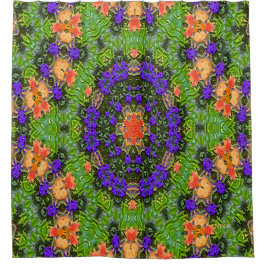 Cortina Para Box Jardim Mandala....