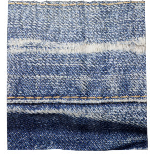 Cortina Para Box Jeans fundo de textura.