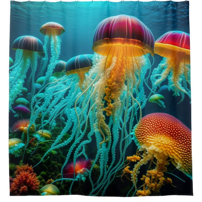 Cortina Para Box Jellyfish Gang (Frente)