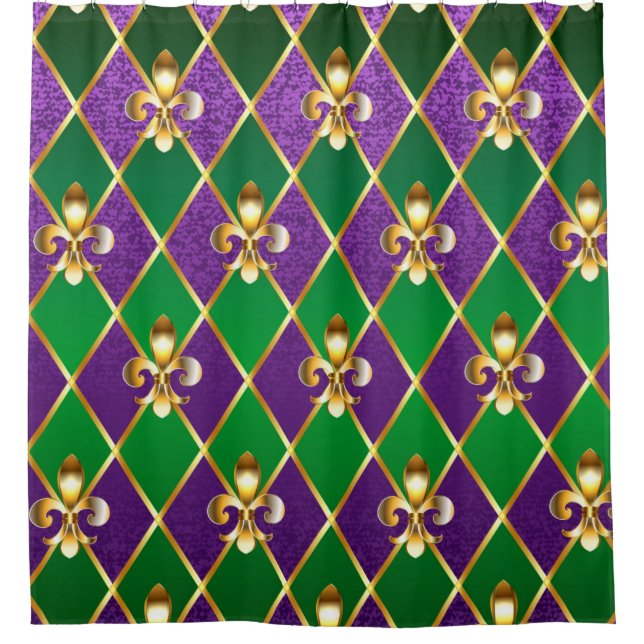 Cortina Para Box Jewelry Background Mardi Gras (Frente)