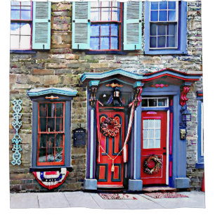 Cortina Para Box Jim Thorpe PA - Portas do Rico e Janelas