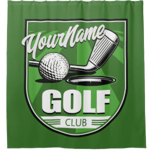 Cortina Para Box Jogador de Golfe Personalizado