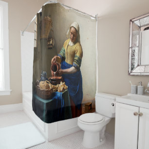 Cortina Para Box Johannes Vermeer - A Milkmaid