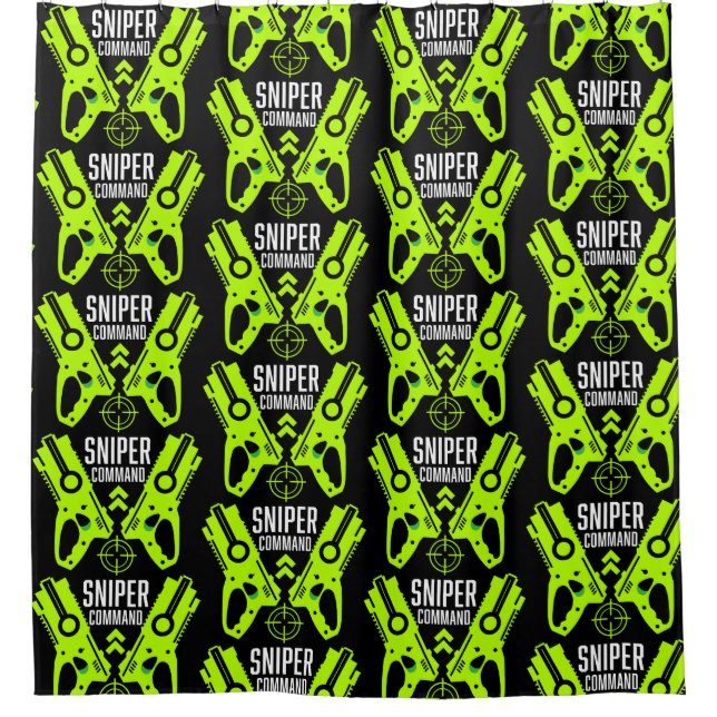 Cortina Para Box Kids Toy Gun Batalha Natal (Frente)