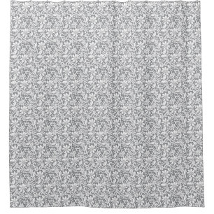 Cortina Para Box Laço branco 1