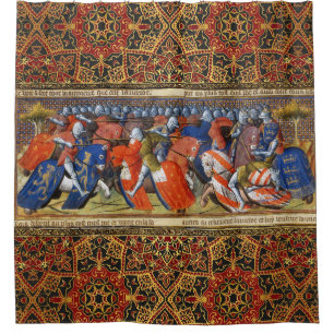 Cortina Para Box Lancelot do lago no Torneio de Camelot