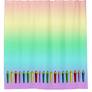 Cortina Para Box Lápis de cores