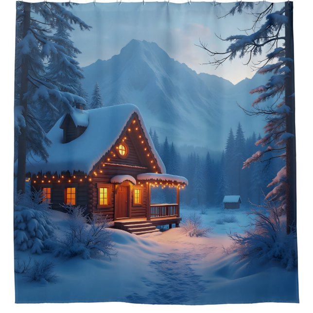 Cortina Para Box Lar de Inverno -  (Frente)