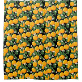 Cortina Para Box Laranjas